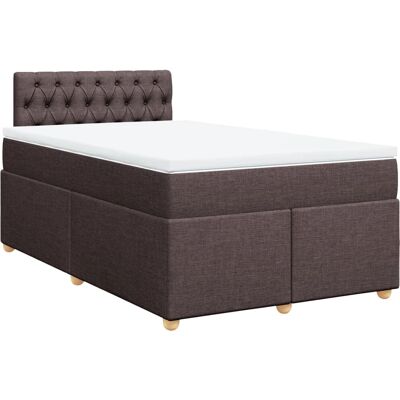 vidaXL Kno Dunkelbraun 140x190cm Bett - Komfortabel & Stützend vidaXL Kno Dunkelbraun 140x190cm Bett - Komfortabel & Stützend