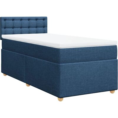VidaXL 3286723 Bett - Blau, Unterstützung, Weich VidaXL 3286723 Bett - Blau, Unterstützung, Weich