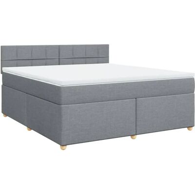 vidaXL Boxspringbett mit Matratze 180x200 cm - Bett vidaXL Boxspringbett mit Matratze 180x200 cm - Bett