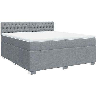VidaXL Bett mit Unterstützungsmatratze - Bett VidaXL Bett mit Unterstützungsmatratze - Bett