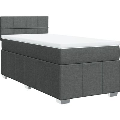 vidaXL Boxspringbett mit Matratze - Bett vidaXL Boxspringbett mit Matratze - Bett