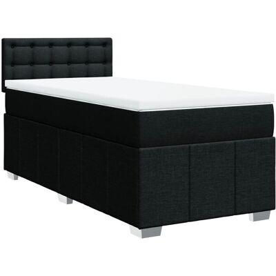 vidaXL Boxspringbett mit Taschenfederkern - Höhenverstellbares Kopfteil - Atmungsaktives Material - Unterstützende Latten - Bett vidaXL Boxspringbett mit Taschenfederkern - Höhenverstellbares Kopfteil - Atmungsaktives Material - Unterstützende Latten - Bett