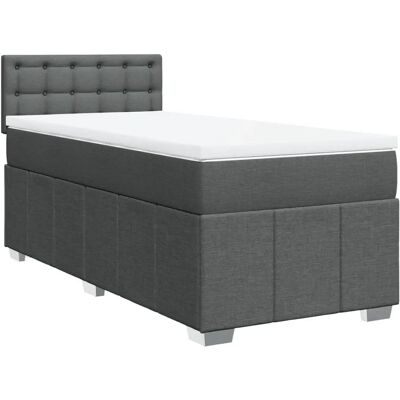 vidaXL Boxspringbett mit verstellbarem Kopfteil vidaXL Boxspringbett mit verstellbarem Kopfteil