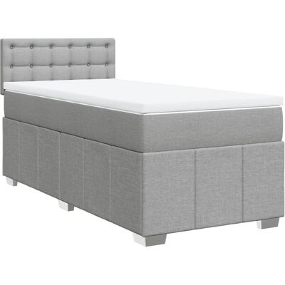 VidaXL Bett mit Unterstützungsmatratze - Bett VidaXL Bett mit Unterstützungsmatratze - Bett