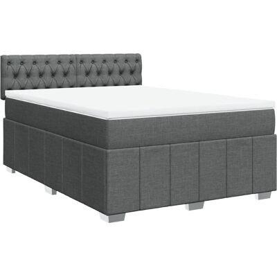vidaXL Knop Bett - Unterstützung durch Taschenfederkern - Atmungsaktives Bezug - Bettgestell vidaXL Knop Bett - Unterstützung durch Taschenfederkern - Atmungsaktives Bezug - Bettgestell