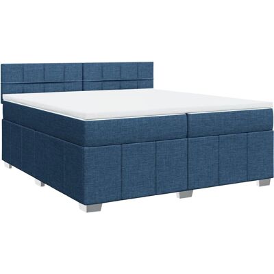 vidaXL 3287181 Blaues Bett - Unterstützender Taschenfederkern vidaXL 3287181 Blaues Bett - Unterstützender Taschenfederkern