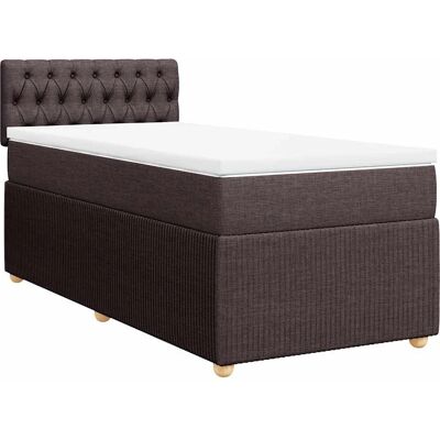 VidaXL 3287293 Bett - dunkelbraun - Boxspring - 80x200 cm VidaXL 3287293 Bett - dunkelbraun - Boxspring - 80x200 cm