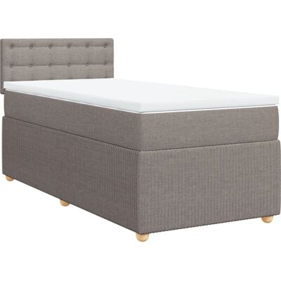 vidaXL 3287525 graubraunes Bett - Matratze vidaXL 3287525 graubraunes Bett - Matratze