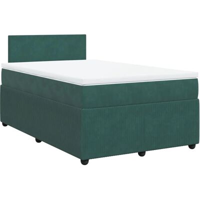 VidaXL 928520 dunkelgrünes Samt-Bett - Bett VidaXL 928520 dunkelgrünes Samt-Bett - Bett
