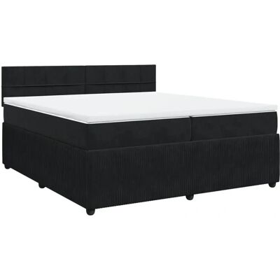 vidaXL 3287832 Bett - Bett, Schwarz, 200x200 cm vidaXL 3287832 Bett - Bett, Schwarz, 200x200 cm