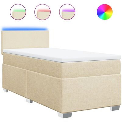 VidaXL Bett mit LED - 80x200cm - Bett Typ VidaXL Bett mit LED - 80x200cm - Bett Typ