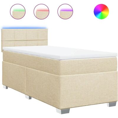 VidaXL Bett mit LED-Beleuchtung - 80x200 cm - Bett VidaXL Bett mit LED-Beleuchtung - 80x200 cm - Bett