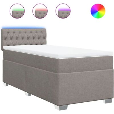 VidaXL 3288222 Bett - Taupe - Bett VidaXL 3288222 Bett - Taupe - Bett