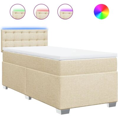 VidaXL Bett mit Rahmen und LED - Bett VidaXL Bett mit Rahmen und LED - Bett