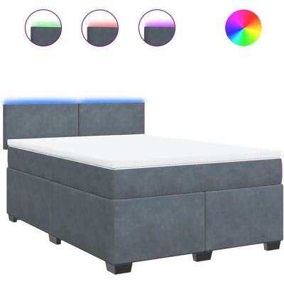 vidaXL Bett mit LED-Beleuchtung - Ergonomischer Komfort vidaXL Bett mit LED-Beleuchtung - Ergonomischer Komfort