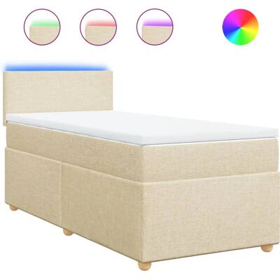 VidaXL Bett mit LED-Beleuchtung VidaXL Bett mit LED-Beleuchtung