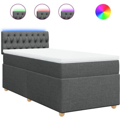 vidaXL Knopf Bett - Unterstützung & LED-Beleuchtung vidaXL Knopf Bett - Unterstützung & LED-Beleuchtung