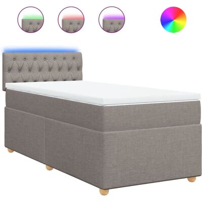 vidaXL Bett mit LED-Lichtern - Unterstützung & Komfort vidaXL Bett mit LED-Lichtern - Unterstützung & Komfort