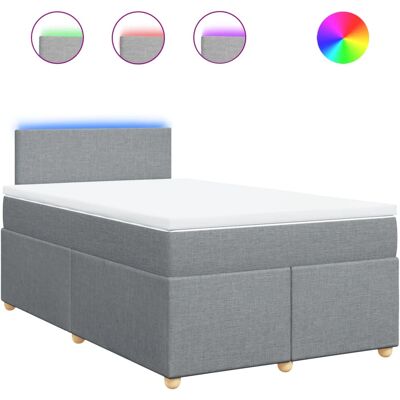 vidaXL Boxspringbett mit Matratze - Bett vidaXL Boxspringbett mit Matratze - Bett