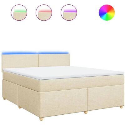 VidaXL Memory-Schaummatratze mit LED-Beleuchtung - Bett VidaXL Memory-Schaummatratze mit LED-Beleuchtung - Bett