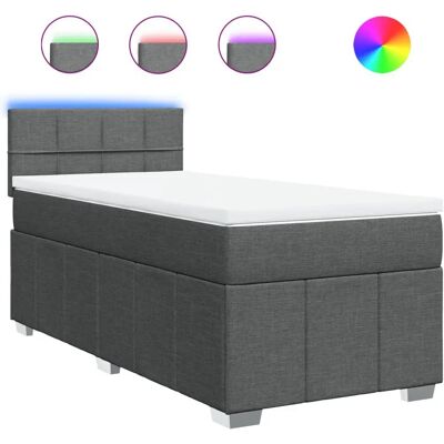 VidaXL 3289280 Bett - Unterstützung & Stil Dunkelgrau Boxspring VidaXL 3289280 Bett - Unterstützung & Stil Dunkelgrau Boxspring