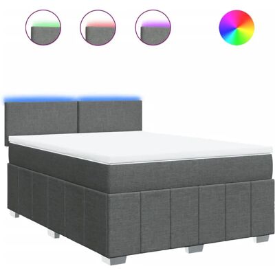 vidaXL 3289413 Bett - Taschenfederkern - Dunkelgrau vidaXL 3289413 Bett - Taschenfederkern - Dunkelgrau