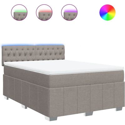 VidaXL Bett mit Unterstützungsmatratze - Bett VidaXL Bett mit Unterstützungsmatratze - Bett