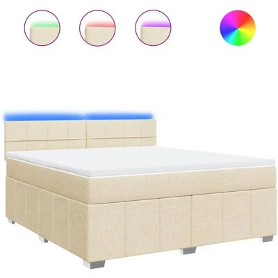 VidaXL 4867 Bett - Unterstützung Taschenfeder mit LED-Lichtern VidaXL 4867 Bett - Unterstützung Taschenfeder mit LED-Lichtern
