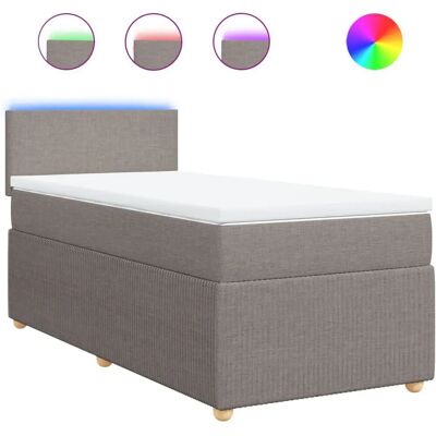 VidaXL 3289608 Bett - Unterstützendes Taschenfederbett mit LED-Beleuchtung VidaXL 3289608 Bett - Unterstützendes Taschenfederbett mit LED-Beleuchtung