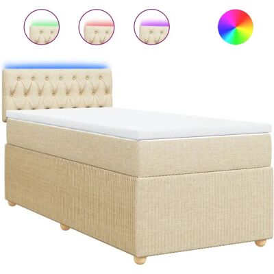 vidaXL 3289707 Bett - Memory-Schaum, LED-Beleuchtung, Abnehmbarer Bezug vidaXL 3289707 Bett - Memory-Schaum, LED-Beleuchtung, Abnehmbarer Bezug