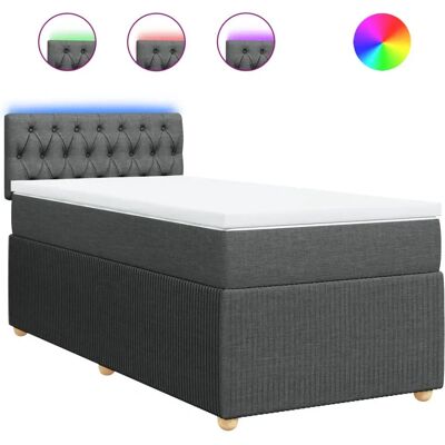 vidaXL Knop Bett - Memory-Schaum, LED, Abdeckung - Bett vidaXL Knop Bett - Memory-Schaum, LED, Abdeckung - Bett