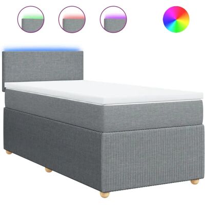 vidaXL Modell 202119 - Boxspringbett mit LED-Beleuchtung vidaXL Modell 202119 - Boxspringbett mit LED-Beleuchtung