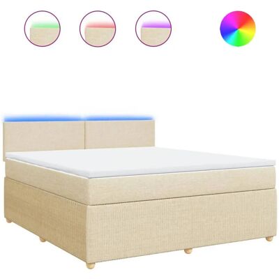 VidaXL 3289833 Bett - Komfortschaummatratze mit LED VidaXL 3289833 Bett - Komfortschaummatratze mit LED