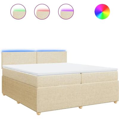 VidaXL Modell 3289861 Bett - Memory-Schaum, LED, Abnehmbarer Bezug VidaXL Modell 3289861 Bett - Memory-Schaum, LED, Abnehmbarer Bezug