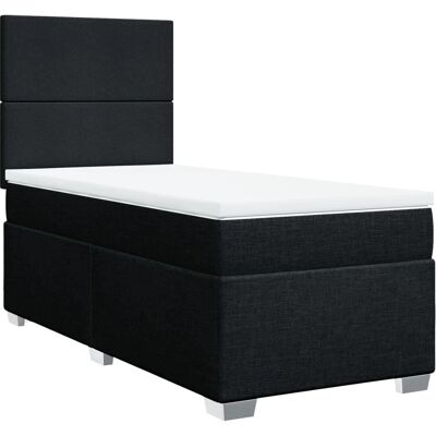 vidaXL Boxspringbett 80x200 cm - Schwarz vidaXL Boxspringbett 80x200 cm - Schwarz