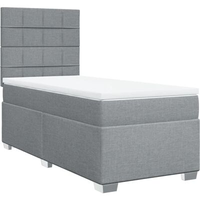 vidaXL Bett mit Taschenfederkernmatratze - Bett vidaXL Bett mit Taschenfederkernmatratze - Bett