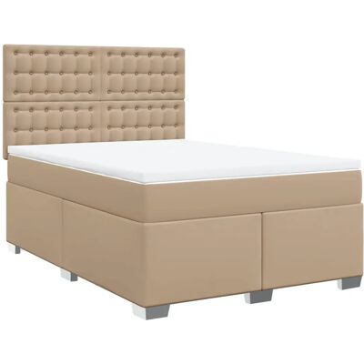 vidaXL Boxspringbett mit Matratze - Polsterbett vidaXL Boxspringbett mit Matratze - Polsterbett