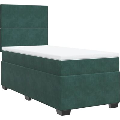 VidaXL Modell 634135 Grünes Samtbett - Bett VidaXL Modell 634135 Grünes Samtbett - Bett