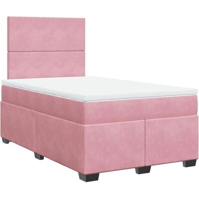 vidaXL Boxspring Pink 120x200 cm - Bett vidaXL Boxspring Pink 120x200 cm - Bett