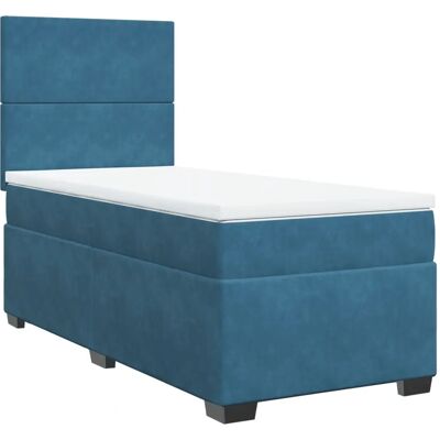 vidaXL 3290904 Bett - Velours - 140x190 cm - Bett vidaXL 3290904 Bett - Velours - 140x190 cm - Bett