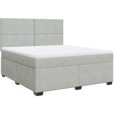 vidaXL Lit Box Spring avec Matelas - Support et Réglable - Publicité vidaXL Lit Box Spring avec Matelas - Support et Réglable - Publicité