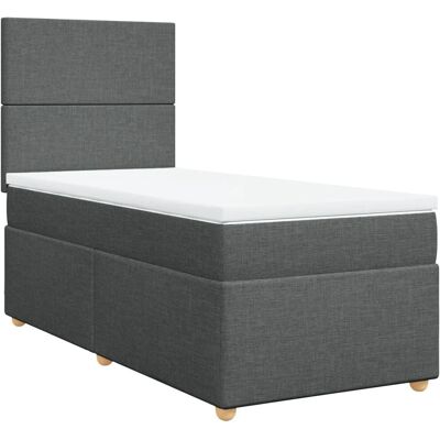 vidaXL Boxspringbett mit Matratze - Bett vidaXL Boxspringbett mit Matratze - Bett