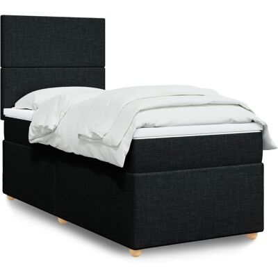 vidaXL Boxspringbett mit Matratze - Supportiv, Verstellbar, 100x200cm vidaXL Boxspringbett mit Matratze - Supportiv, Verstellbar, 100x200cm