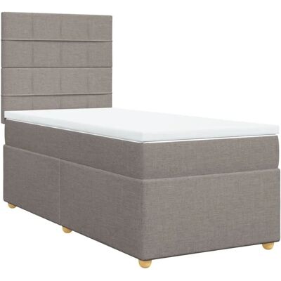 VidaXL 3291223 Bett - Unterstützung in Grau Taupe VidaXL 3291223 Bett - Unterstützung in Grau Taupe