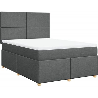 vidaXL Boxspringbett mit Matratze - bed vidaXL Boxspringbett mit Matratze - bed
