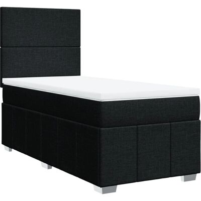 vidaXL Boxspringbett mit Matratze - Bett vidaXL Boxspringbett mit Matratze - Bett