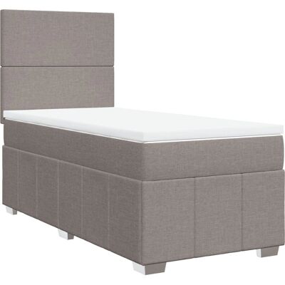 VidaXL Bett mit verstellbarem Kopfteil - Taschenfederkernmatratze VidaXL Bett mit verstellbarem Kopfteil - Taschenfederkernmatratze