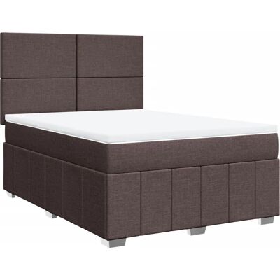 vidaXL 3291659 Bett - Dunkelbraun - Bett vidaXL 3291659 Bett - Dunkelbraun - Bett