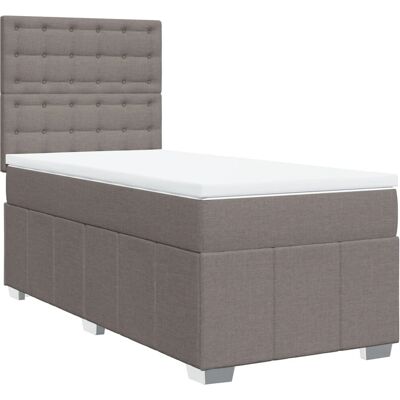 VidaXL 3291709 Bett - Graues Taupe Taschenfederkern VidaXL 3291709 Bett - Graues Taupe Taschenfederkern