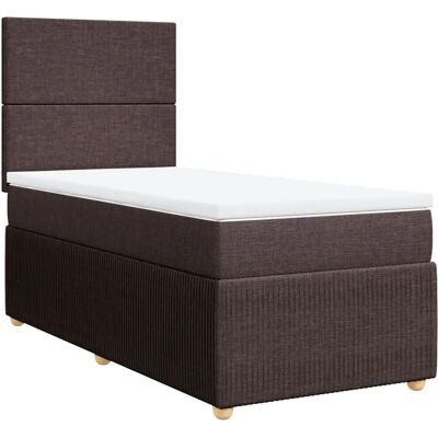 VidaXL 3291879 Bett - Dunkelbraun - Unterstützung für einen erholsamen Schlaf VidaXL 3291879 Bett - Dunkelbraun - Unterstützung für einen erholsamen Schlaf